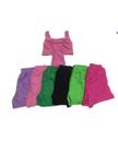 Conjunto Feminino Infantil Cropped + Short