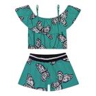 Conjunto feminino - infantil - tamanho 10 ao 16 600873 - kyly