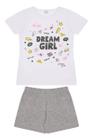 Conjunto Feminino Juvenil Dream Girls - Branco