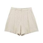 Conjunto Feminino Vintage Branco - Colete Sem Mangas e Shorts com Bolsos (2024)