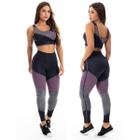 Conjunto Fitness Academia Sublimada Estampada Tarelles - T0574 - T0575