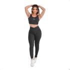 Conjunto Fitness Academia Top Bojo + Legging V1TTA Style V