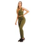 Conjunto Fitness Feminino Labrun Top e Calça Academia