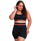 Conjunto Fitness Feminino Top E Short De Academia Treino