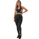 Conjunto Fitness Frimodas Legging Com Bolso E Top Academia