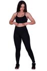 Conjunto Fitness Top e Calça Legging Suplex - CJ TOP ANA + DEBI - TERRA E MAR MODAS