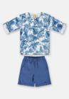 Conjunto Floral Sketch Infantil para Meninos Up Baby