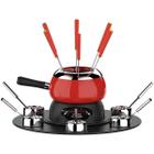 Conjunto Fondue Base Giratória Panela 1,45L com 23 Peças Vermelho HH7879A Euro