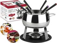 Conjunto Fondue Chocolate Jantar Romântico 11 Peças