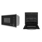 Conjunto Forno Elétrico Digital de Embutir 220v 68 Litros Mfe0268g1 Mueller + Micro-ondas de Embutir 25l 220v