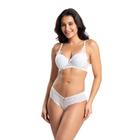 Conjunto Galisteu IMI Lingerie Renda com Calcinha Fio Duplo Sensual e Confortável