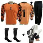 Conjunto Goleiro 4x1 fair Calca ML N1 lrj - Playfair