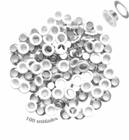 Conjunto Ilhós Colorido Com Arruela n 54 100 unidades Para Scrapbook e Patchwork