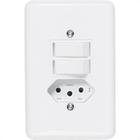 Conjunto Ilumi 4X2 Branco Com Placa(2Simples+Tomada 10A) 20210