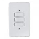 Conjunto Ilumi Pratika Com Placa 3 Simples - 1919