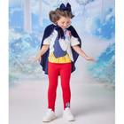 Conjunto infantil Anime branca de neve com capa