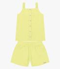 Conjunto Infantil Blusa Com Shorts Trick Nick Verde