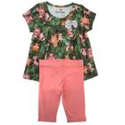 Conjunto Infantil Blusa e Corsario 88922 - Malwee Carinhoso