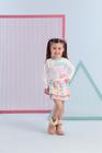 Conjunto Infantil Blusa + Shorts Saia Mon Sucre Flower 412