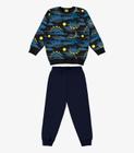 Conjunto Infantil Blusão Com Calça Rovi Kids Preto