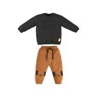 Conjunto Infantil Blusão e Calça em Moletom Masculino - Up Baby