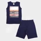 Conjunto Infantil Brandili Surf Masculino