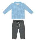 Conjunto Infantil Camisa com Calca Trick Nick Azul