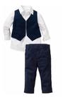 Conjunto Infantil Camisa Social Colete Calça Menino Casamento