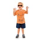 Conjunto Infantil Curto Kamylus Dino Menino