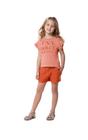 Conjunto infantil de blusa e shorts ref 22525