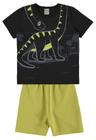 Conjunto Infantil Dino Cor Preto