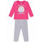 Conjunto infantil feminino brandili estampado ref: 54520  p/g