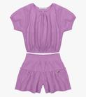 Conjunto Infantil Feminino Em Air Flow Trick Nick Roxo