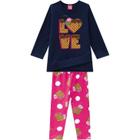 Conjunto Infantil Feminino Manga Longa 207386 Kyly