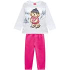 Conjunto Infantil Feminino Manga Longa P207346 Kyly