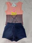 Conjunto infantil feminino tam PB