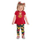 Conjunto infantil - feminino - tamanho 2 ao 3 1000210 - kyly