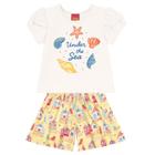 Conjunto infantil - feminino - tamanho 4 ao 8 1000237 - kyly