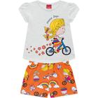 Conjunto infantil - feminino - tamanho p ao g 112554 - kyly