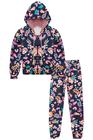 Conjunto Infantil Jaqueta c/Capuz Forro de Carneirinho e Calça em Molecotton Estampa de Natureza Flora by Infanti