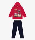 Conjunto Infantil Jaqueta Com Calça Rovi Kids Vermelho