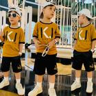 Conjunto Infantil Juvenil Masculino Kvani Joy Menino Bermuda e camisa 2 ao 12 Anos