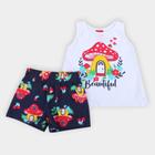 Conjunto Infantil Kyly Cogumelo Feminino