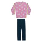 Conjunto Infantil Longo Elian Estrelas Blusa Moletom + Legging Menina