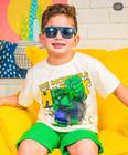 Conjunto Infantil Manga Curta Hulk Marvel