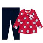 Conjunto Infantil Manga Longa Feminino Kyly 207618