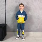 Conjunto Infantil Masculino Angerô Bled Moletom - Azul Marinho