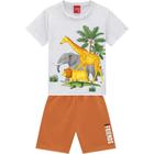 Conjunto Infantil Masculino Camiseta + Bermuda Kyly