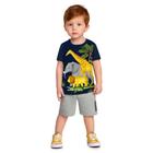Conjunto Infantil Masculino Camiseta + Bermuda Kyly