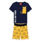 Conjunto Infantil Masculino Camiseta + Bermuda Kyly